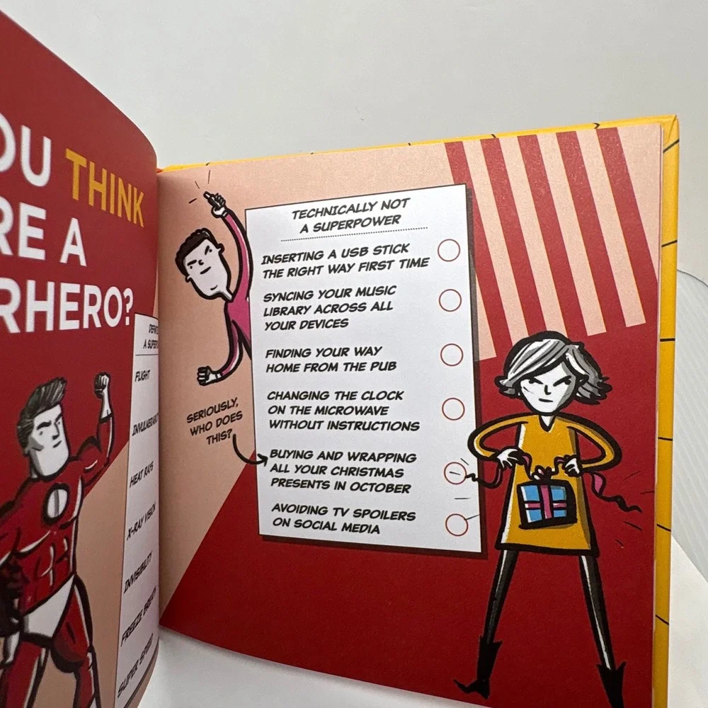 Self-Help For Superheroes Book by Dan Whitehead Illustrated‎ Pedro Demetriou